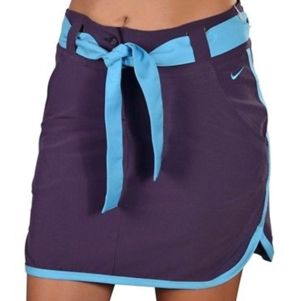 Nike Yellow and White Golf Skirt Combo